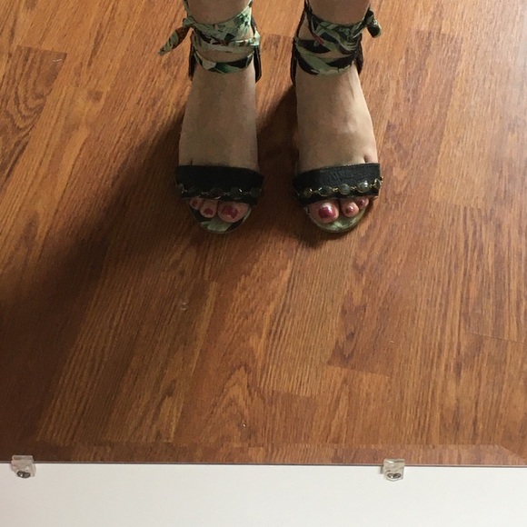 HP👌Pinatex🍍 Pineapple leather Vegan sustainable sandals size 8,5 (9) Manavai - Picture 4 of 14